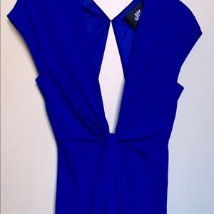 Jill Jill Stuart Royal Blue Long Evening Gown siz0